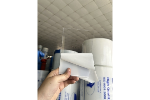 Tấm poly đặc solar light dày 3mm màu trong suốt