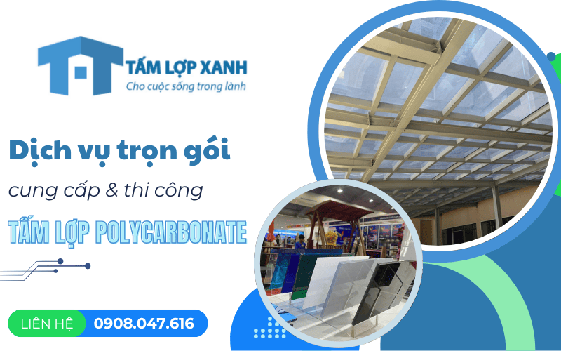 Tấm lợp polycarbonate
