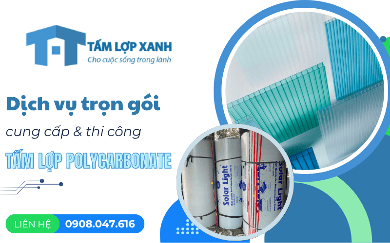 Tấm lợp polycarbonate