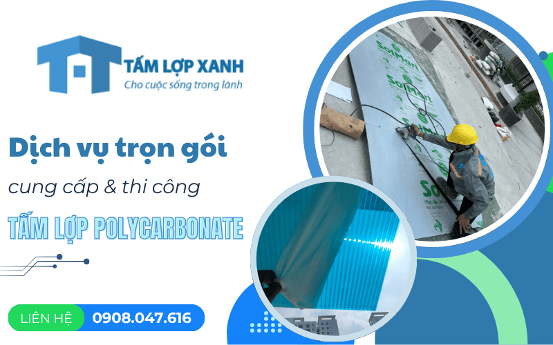Tấm lợp polycarbonate