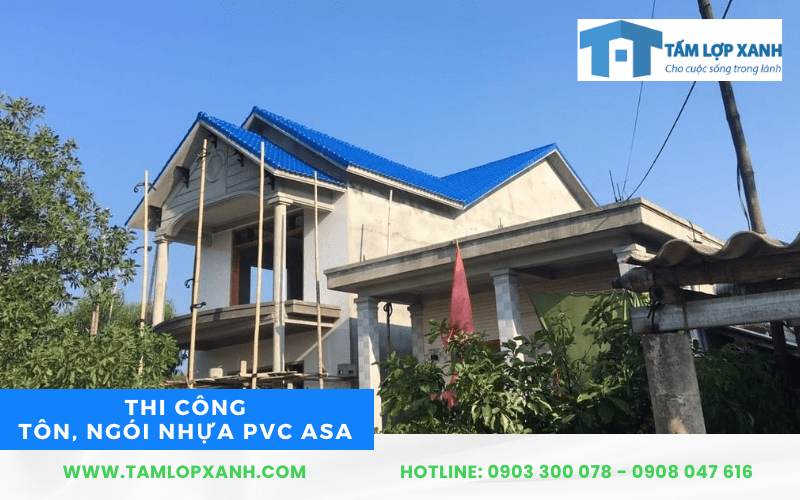 tôn nhựa pvc asa