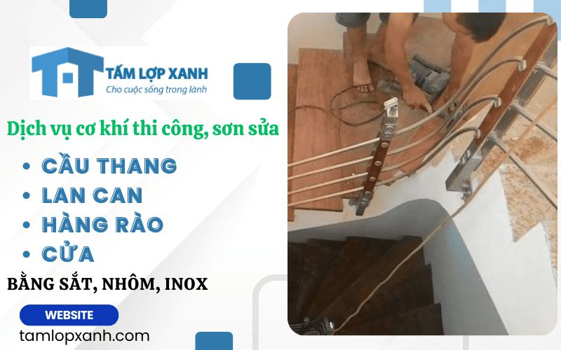 Sơn sửa cầu thang