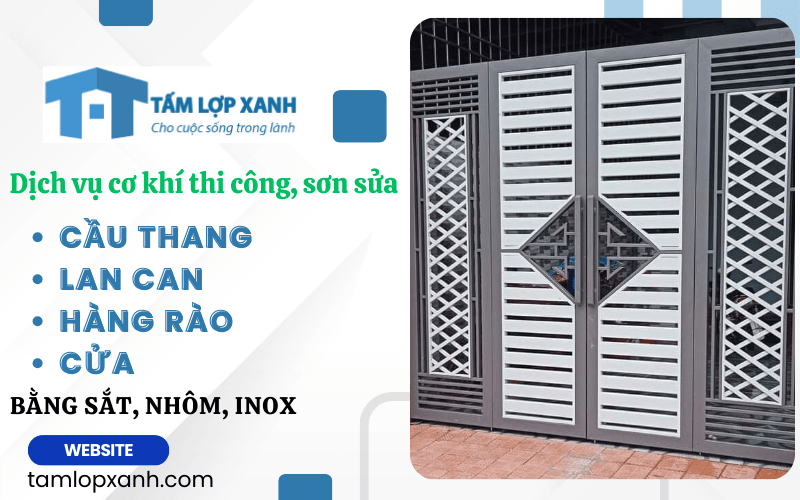 Sơn sửa cầu thang