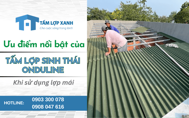 tấm lợp sinh thái Onduline 